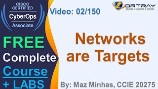 Free CCNA Cyber OPS | 2-Networks are Targets | Day 1 | CCNA Cyber OPS 200-201 Complete Course