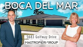 Boca Raton Home Tour | Boca Del Mar | 5683 Golfway Dr
