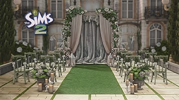 Trouwlocatie I De Sims 2 Snel Bouwen I Aangepaste Inhoud