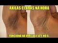 AXILAS E VIRILHA CLARAS NA HORA! RECEITA CASEIRA EM 15 MINUTOS!