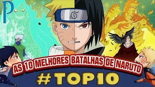 AS 10 MELHORES LUTAS DE NARUTO | Player Solo