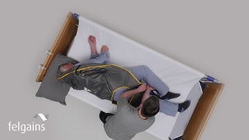 Repositioning redefined | VENDLET V5S patient turning system | Single-handed positioning in bed