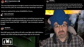 DSP: 3RD Copy Of SF6 - Wants New PC And Fight Stick - Craps on Nick Riekieta #dsp #trending #yt