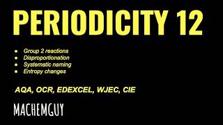 A Level Chemistry Exam Question Walkthrough - Periodicity 12