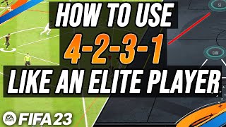 FIFA 23 - How To Attack/Defend in 4231 Like A Pro Elite / Rank 1 Player (GAMEPLAY TUTORIAL) screenshot 4