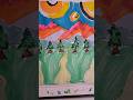 Draw a Magical Landscape from Your Imagination - Alcohol Markers - Time-lapse #shorts #art