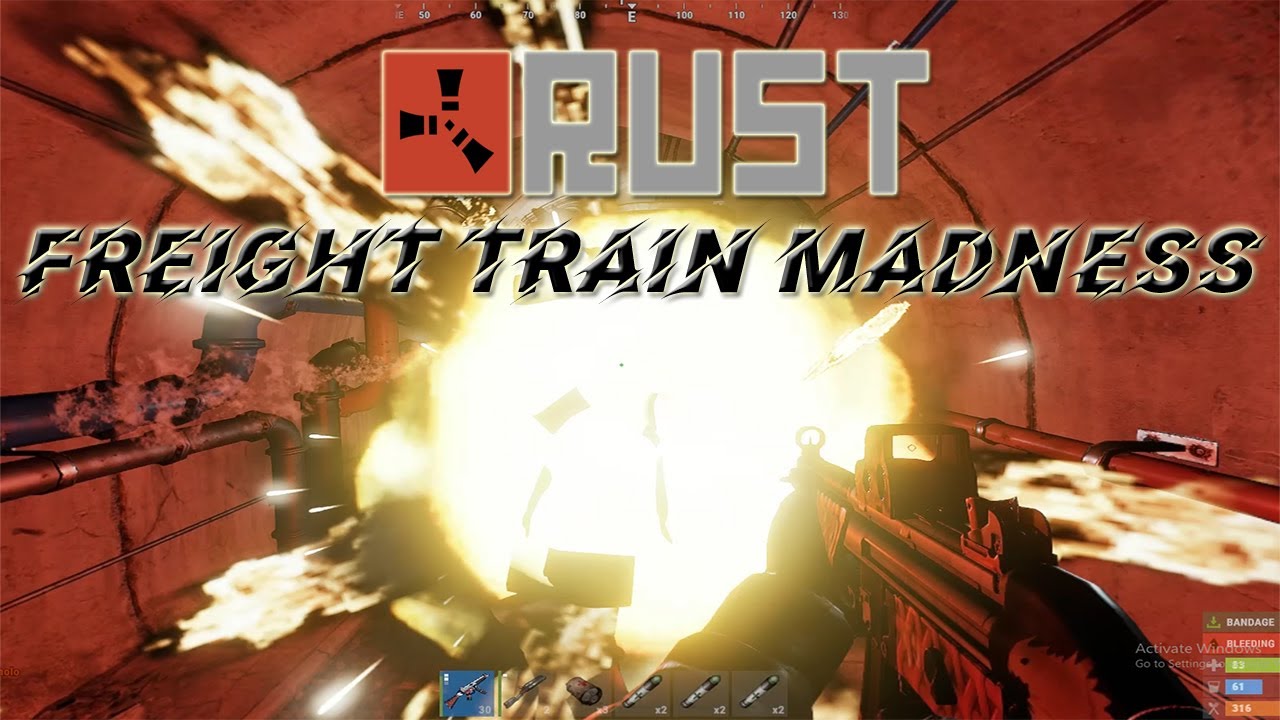 RUST | Freight Transit Update | Crazy Traincar PvP | Brand New Content ...