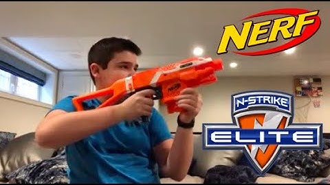 Nerf N-Strike Elite Stryfe unboxing and review