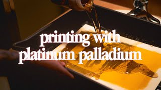 trying platinum palladium printing