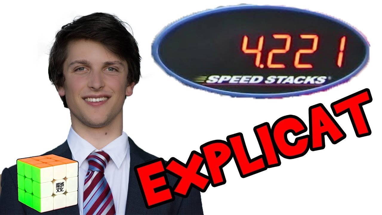Recordul Mondial de 4.22 Secunde la Cubul Rubik EXPLICAT PAS CU PAS 