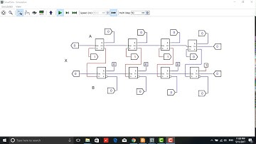 Mạch trừ 4 bit song song không dùng thanh ghi