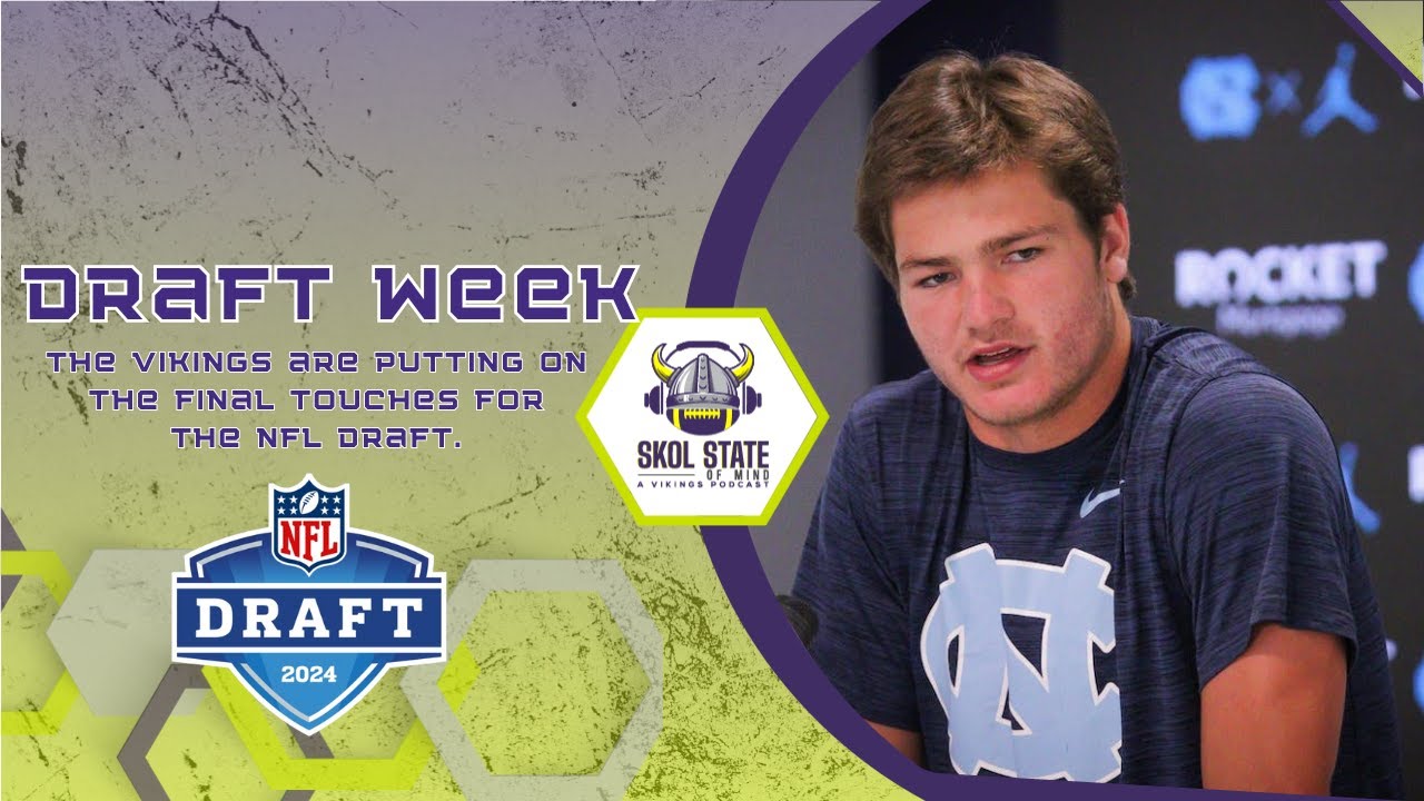 Draft Week 1.0 #nfl #vikings #football #draft - YouTube