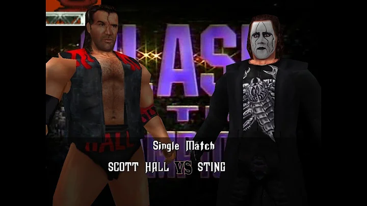 WCW Feel The BANG v1.1 Matches - Scott Hall vs Sting