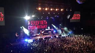 Oxxxymiron Баста и Noize MC Моя игра live (Москва 2018) Я буду петь свою музыку!