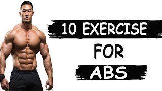 10 Exercise For ABS | No Equipment | 10 Min ABS Workout | Mr.SAROAY - FITNESS