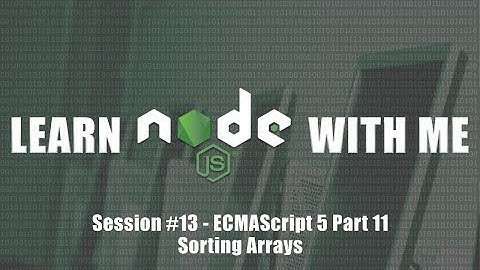 ECMAScript 5 - Sorting
