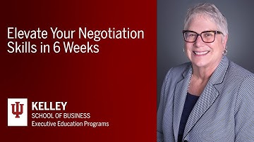 Elevate Your Negotiation Skills in 6 Weeks