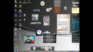 Gadgets Widgets to customize the look, functionality & productivity of your Windows Desktop