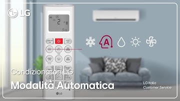 Condizionatori LG | Guida rapida - Modalità Funzionamento Automatico