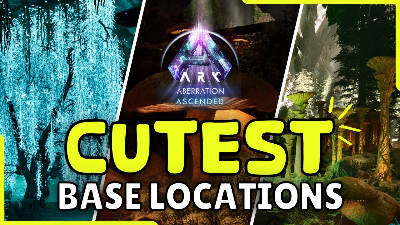 CUTEST Base Locations on the NEW Aberration Map in Ark!