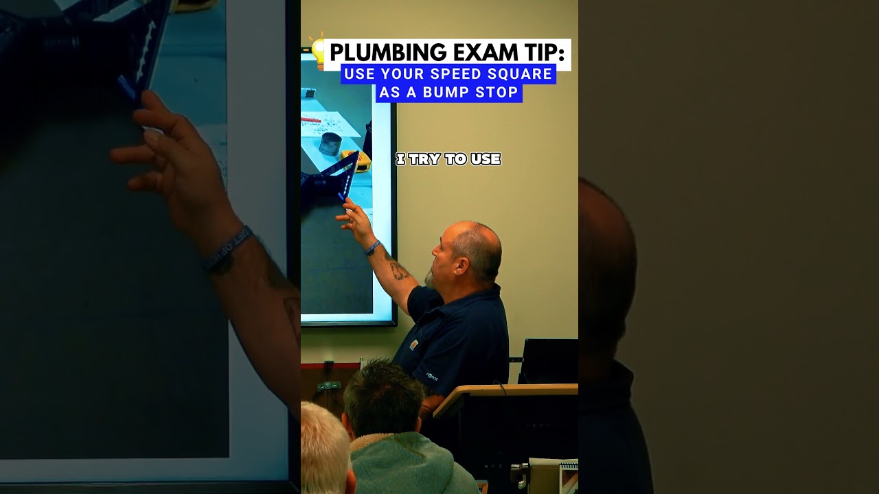 Nail Your Plumbing Exam with This Clever Speed Square Hack