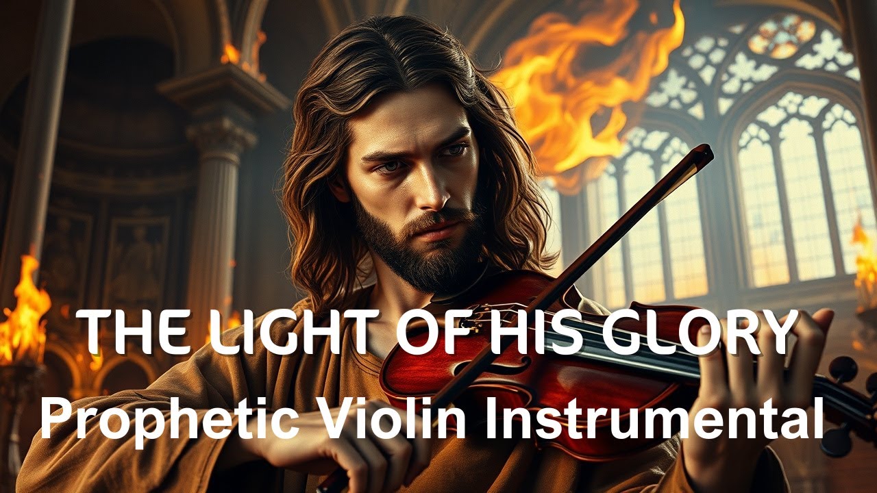 Prophetic Violin Instrumental | THE LIGHT OF HIS GLORY | Deep Worship ...