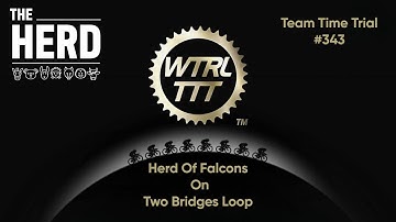 Zwift - WTRL Team Time Trial - Herd of Falcons on Two Bridges Loop