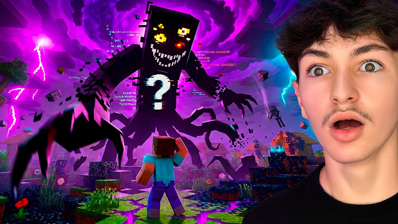 ESSA CRIATURA INFECTOU E CORROMPEU O MEU MUNDO NO MINECRAFT...