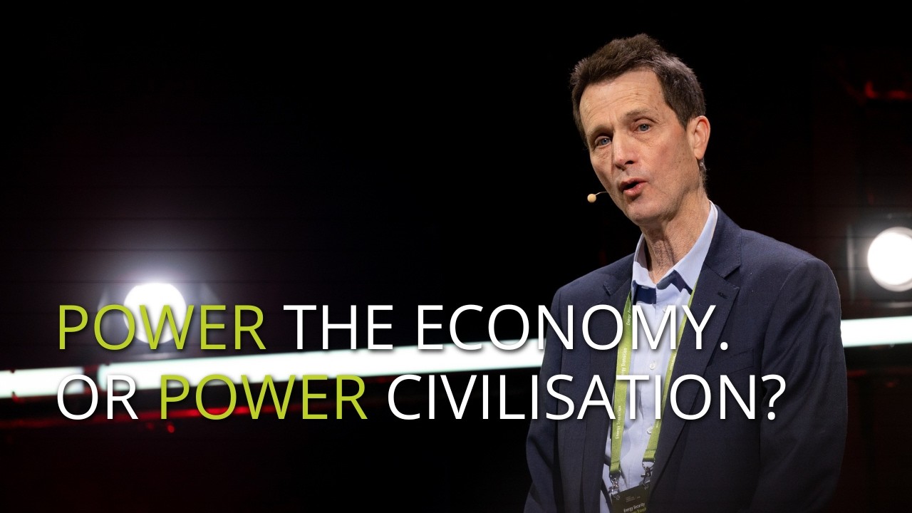 The Energy Transition Is Now a Civilisational Choice