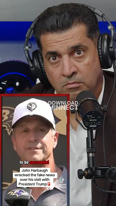 John Harbaugh HANDLES Woke Trump Question Like a Pro
