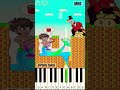 Help mermaid steve x jax taught bad caine a lesson placktoons  piano tutorial