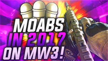 MODERN WARFARE 3 MOABS IN 2017! - OVERPOWERED ACR 6.8 SETUP DROPS MOAB on MODERN WARFARE 3!