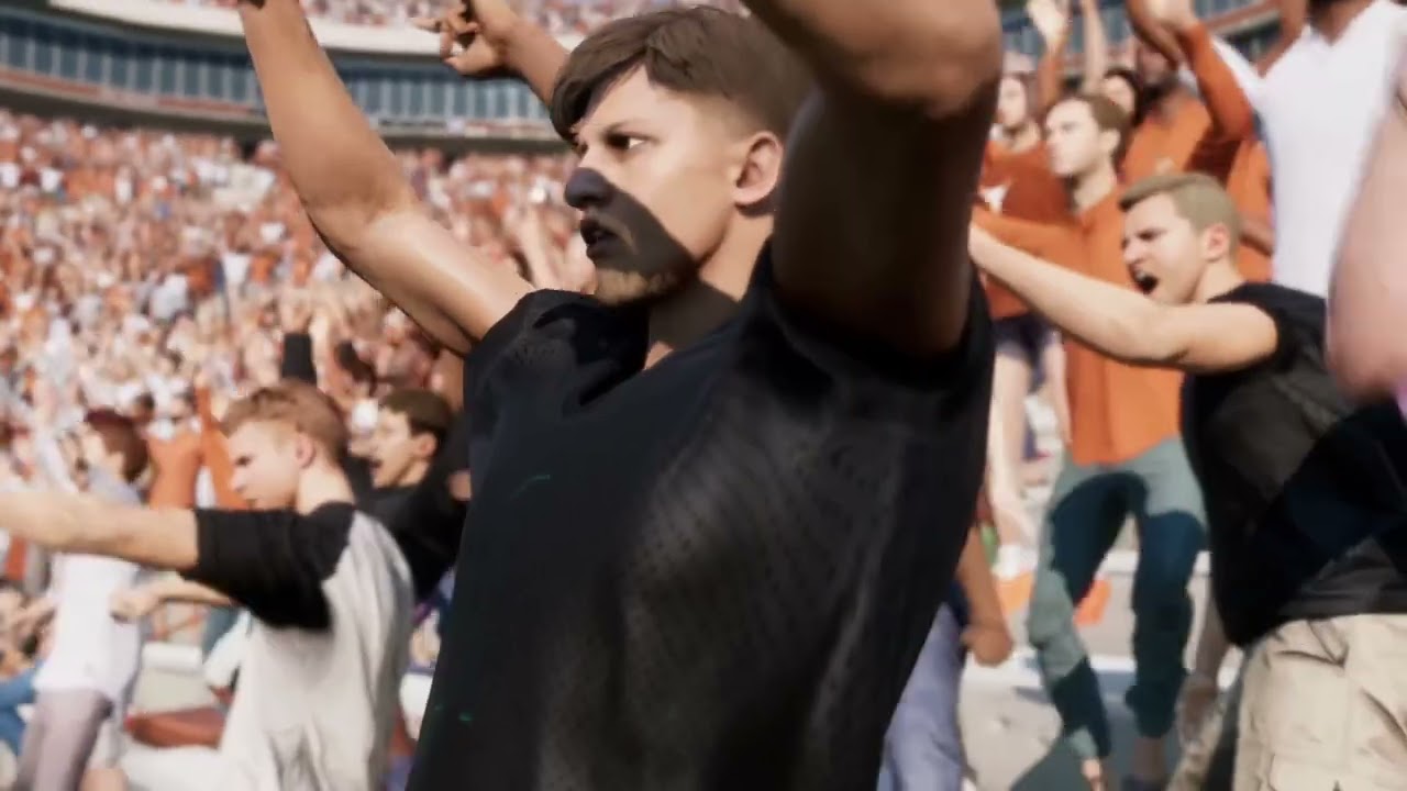 NCAA College Football 25 University of Texas stadium walkthrough