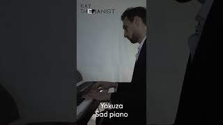 Yakuza - Sad Piano  #shorts #yakuza #piano #cover