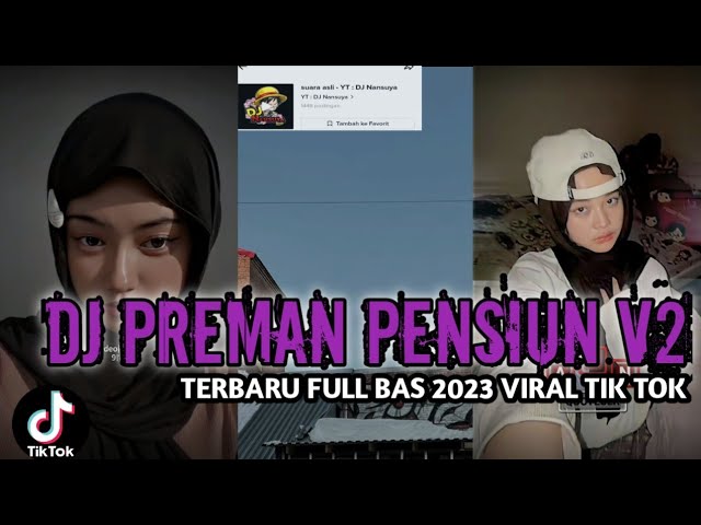 DJ PREMAN PENSIUN X TOKYO DRIFT  REMIK TERBARU FULL BAS 2023 VIRAL TIKTOK class=