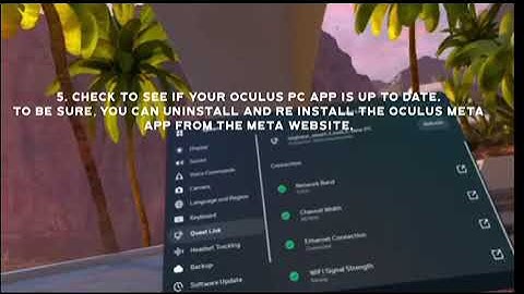 Oculus Quest Airlink Troubleshooting 2023