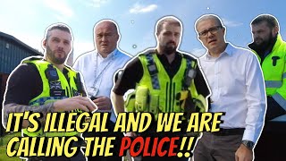 It's Illegal And We Are Calling The Police!! 👮‍♂️📸❌💩🎥