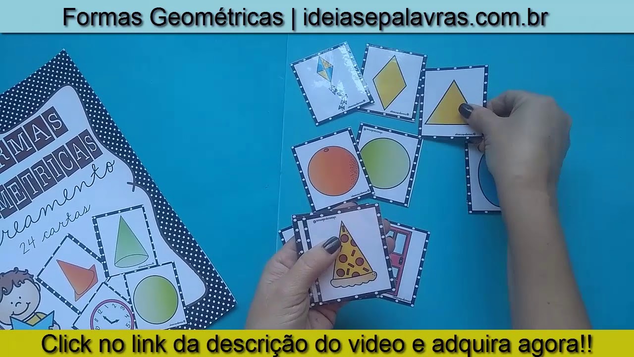 Atividade - Jogo Pedagógico Das Formas Geométricas Grátis