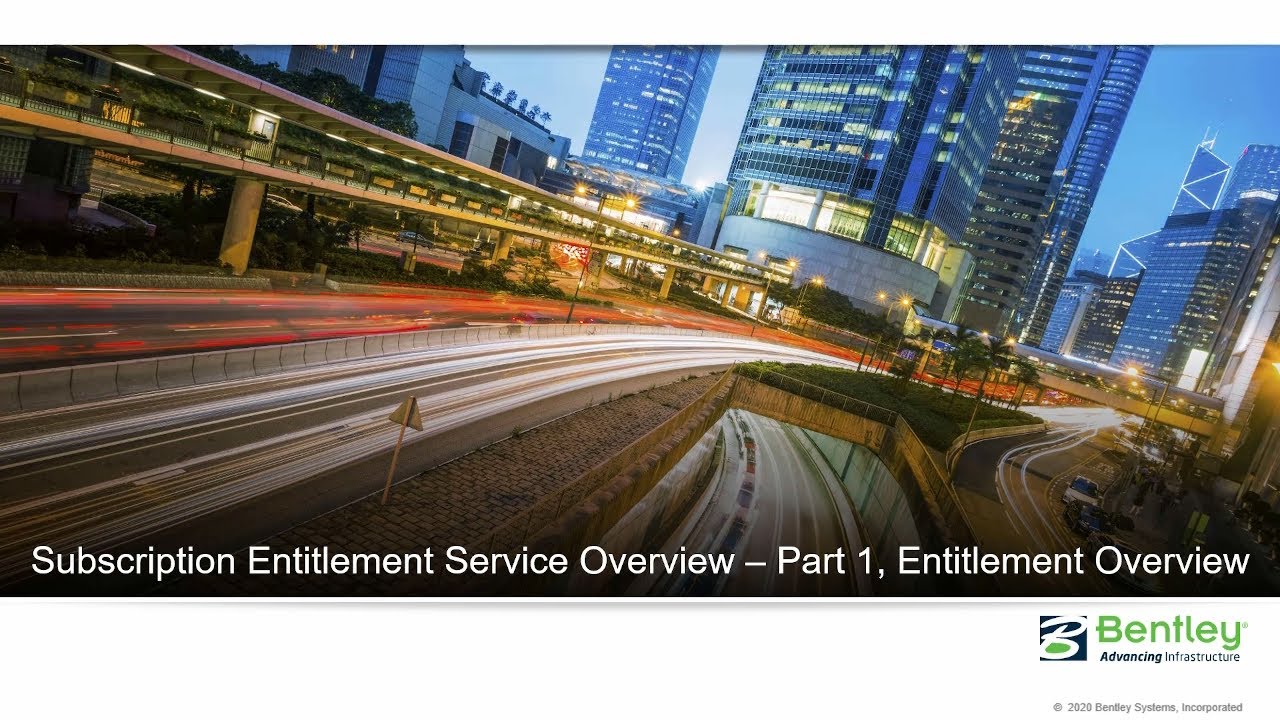 SES Part 1 - Entitlement Overview