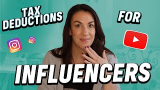 Tax Deductions for Influencers, Youtubers, and Content Creators