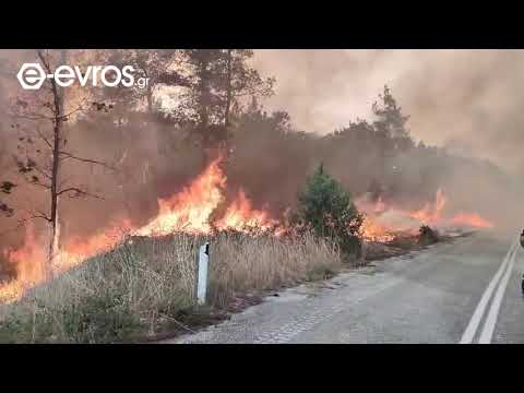 (19:40) Οι δυνάμεις δίνουν μάχη στο Σουφλί, το μέτωπo κινείται προς Σιδηρώ και Πρωτοκκλήσι