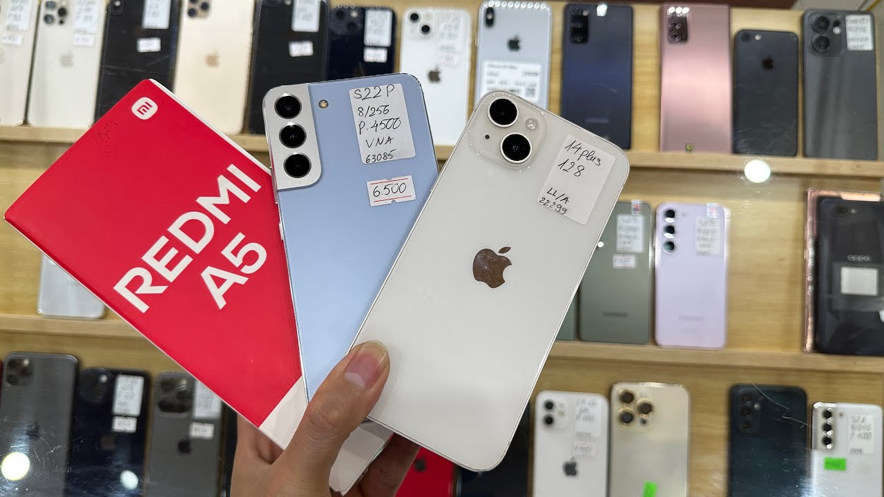 Khách Vừa Mua Đc 3 Ngày | Siêu Lướt Giá Rẻ | Oppo Redmi A5 s23 ip12 4tr3 ..1/3