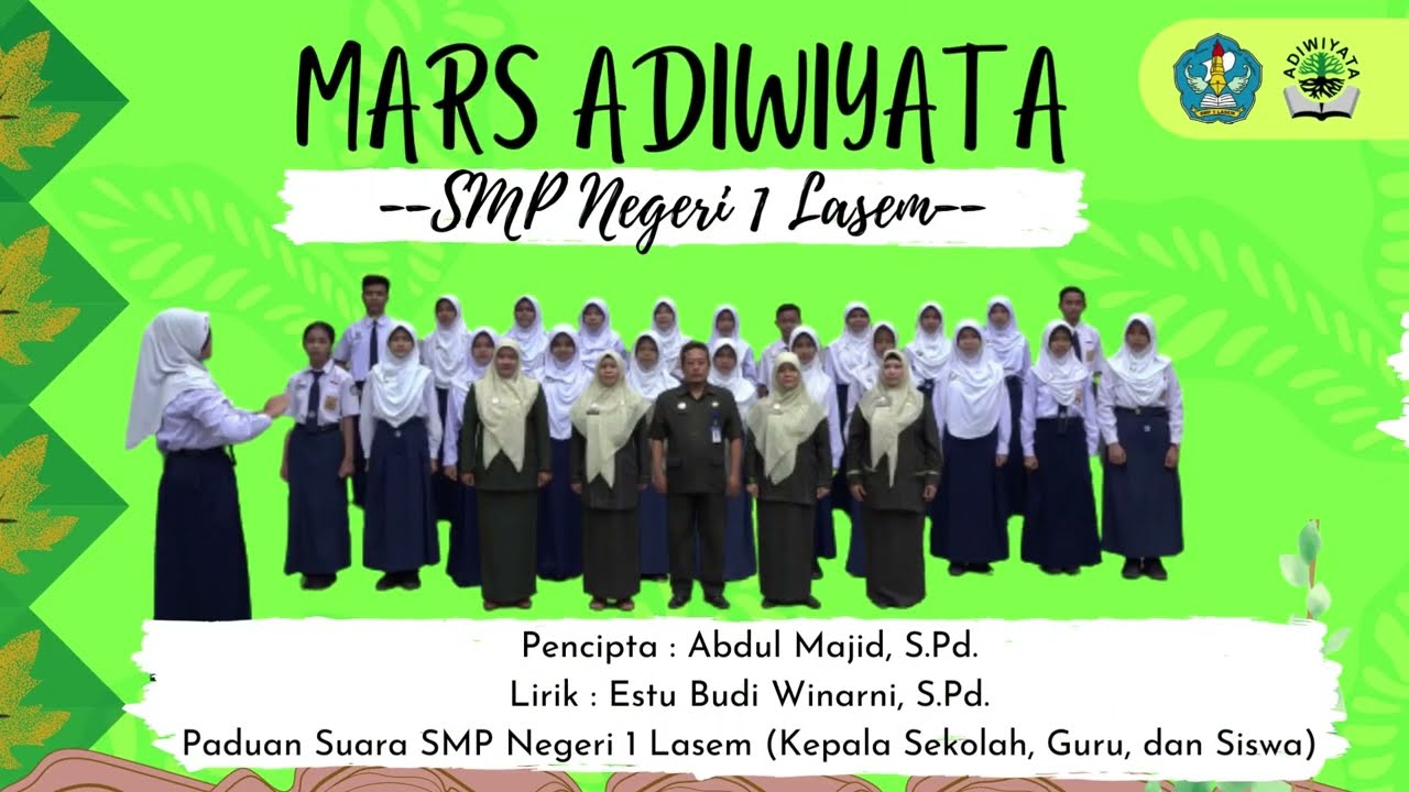 MARS ADIWIYATA SMP NEGERI 1 LASEM