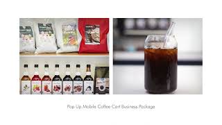 Pop Up Mobile Coffee Cart Business Package | TOP Creamery