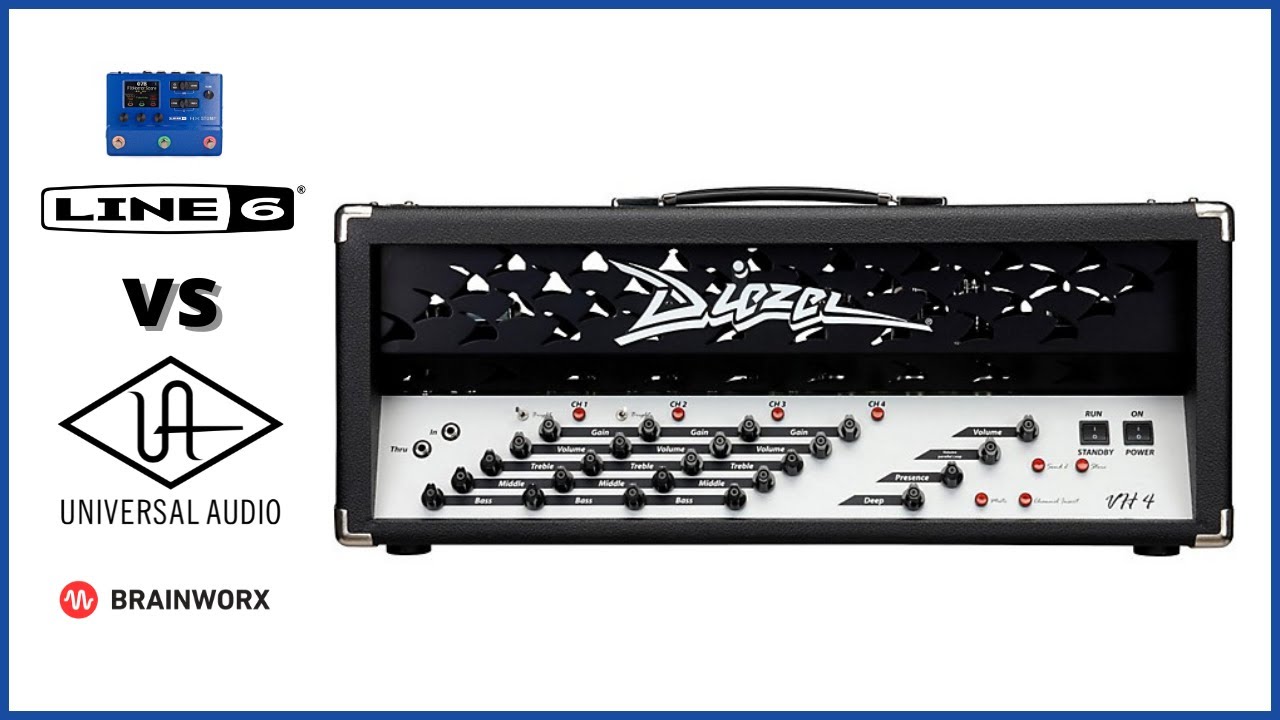 HX Stomp Das Benzin Vs Brainworx Diesel VH4 Guitar Amp Plugin