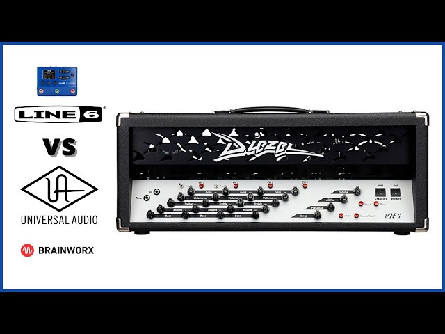 HX Stomp Das Benzin Vs Brainworx Diesel VH4 Guitar Amp Plugin