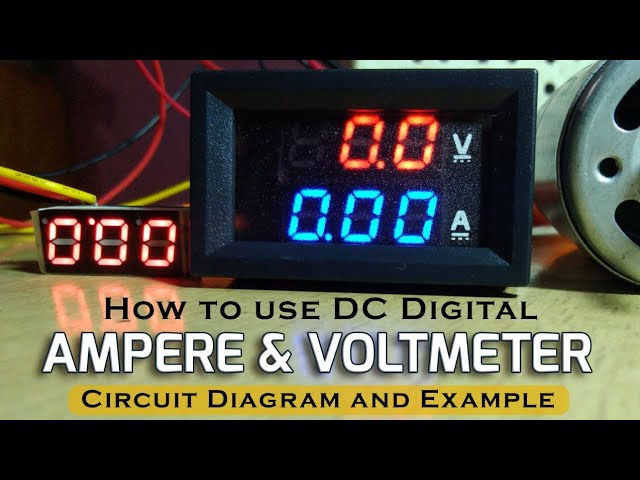 Digital Ampere And Voltmeter Wiring Diagram You Digital Ampere And Voltmeter Wiring, Digital Ammeter Wiring Diagram