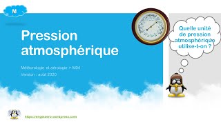 Pression atmosphérique (BIA, Météo04)