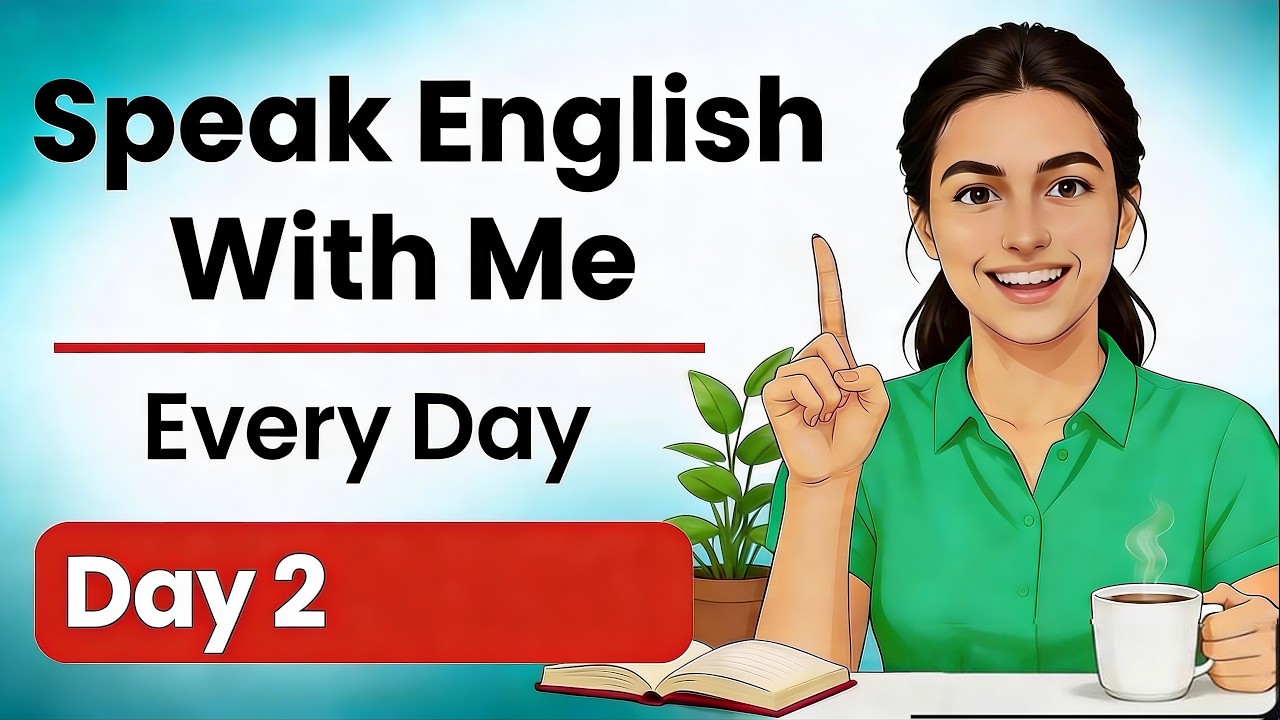 Speak English With Me Every Day – Think in English | Day 2 | Shadowing ...