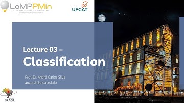 Mineral Processing in Brazil: Currently advances and challenges: Lecture 03 - Classification
